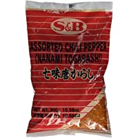 Los mejores  - S&amp-B 7 Pepper mezcla de especias (Nanami - Schichimi Togarashi) - 1 Bolsa- 10-58 Oz